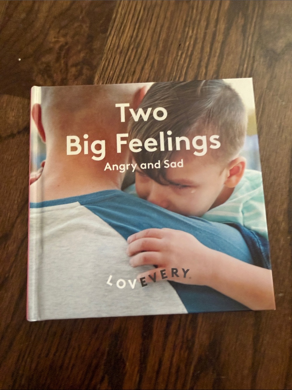 Two Big Feelings Kids Tee - Blue & White - Lovevery